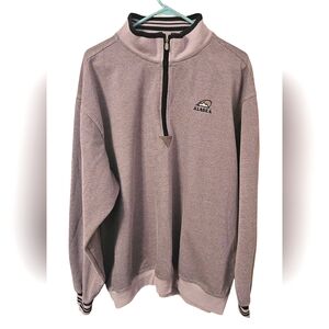 Gear For Sports Alaska Beige Half-Zip Men's Sweater Size XL